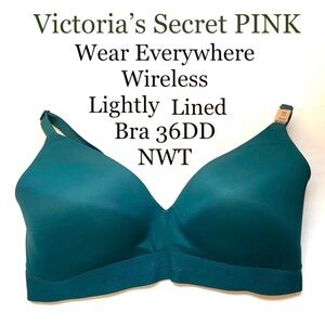 36DD Bra VS PINK Wear Everywhere lined Wireless Comfy Stretch